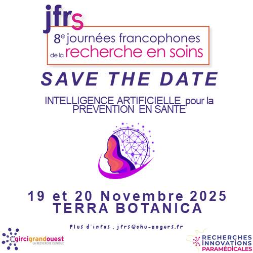 Journées de la recherche en soins 19 et 20 novembre 2025